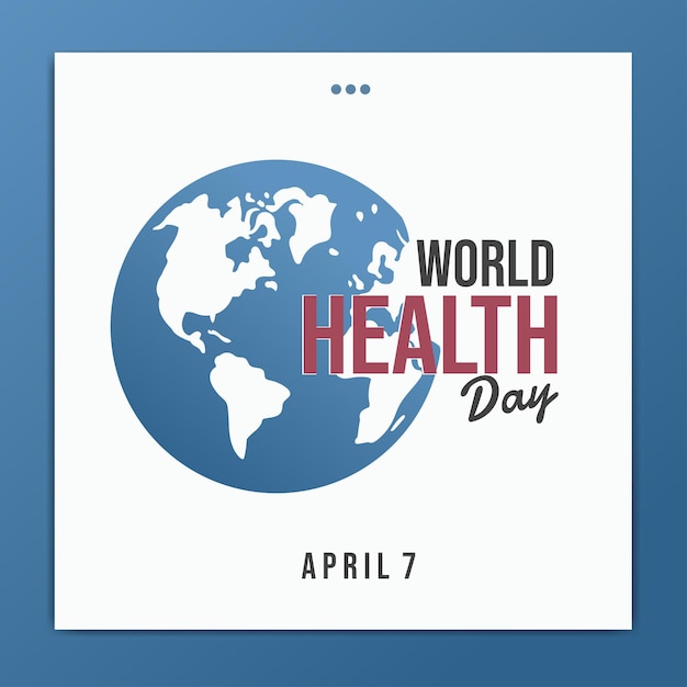 世界保健デーは、毎年4月7日に祝われる世界的な健康意識の日です。