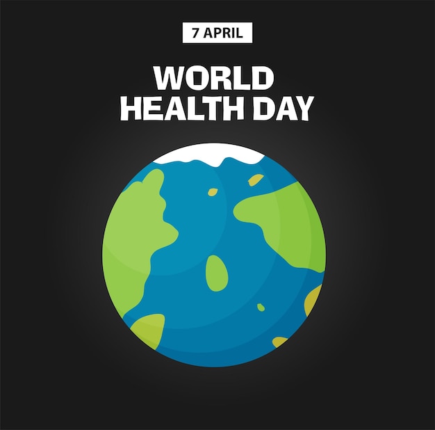 World Health Day Poster Or Banner Background