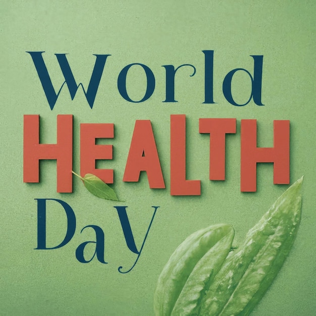 Vettore sfondo vettoriale della giornata mondiale della salute sfondo vettoriale della giornata mondiale della salute