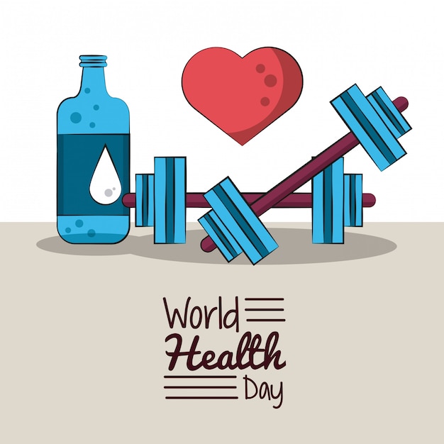 World healthy day card