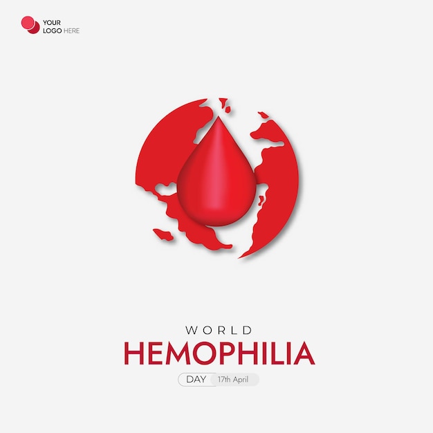 World hemophilia day social media post