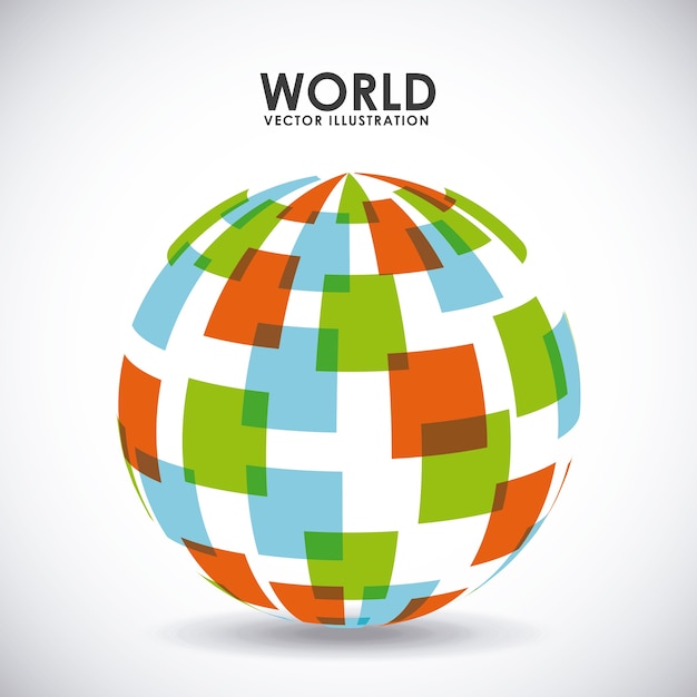 world icon design, vector illustration eps10 graphic 