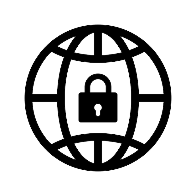 インターネットセキュリティ ブラックアイコン
