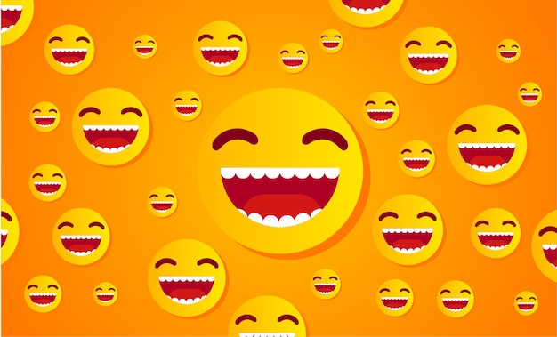 World laughter day background