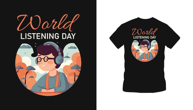 World Listening Day Tshirt