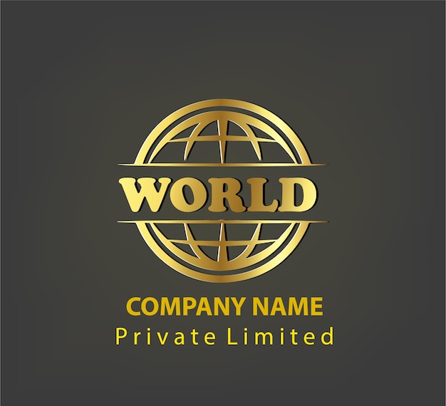 world logo design