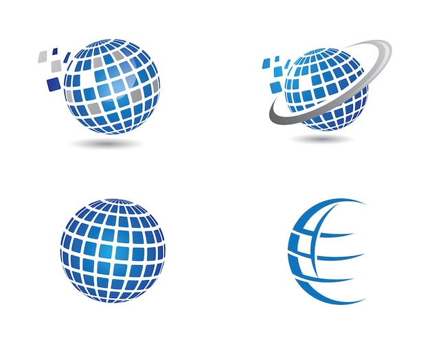 World logo template