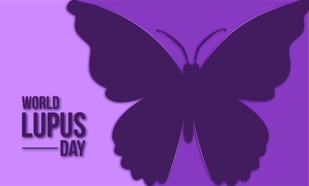 World Lupus Day depth understanding health awareness for banner poster card and background design