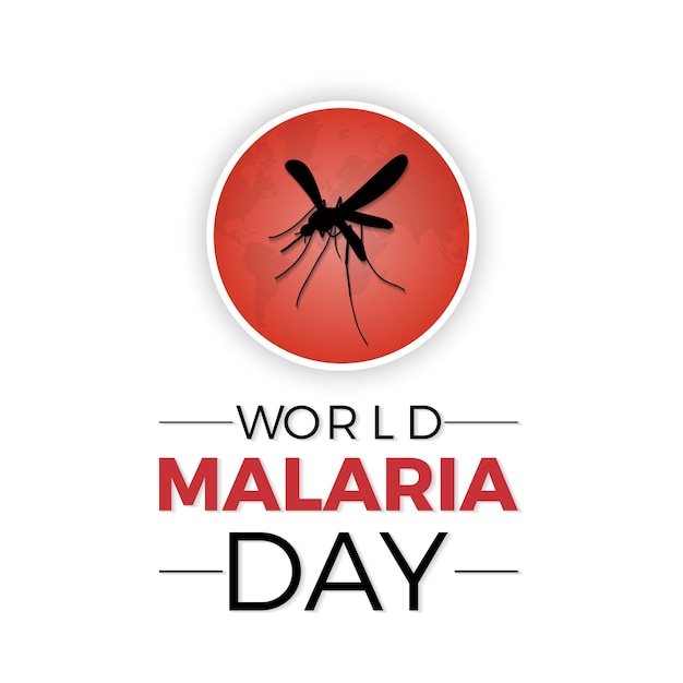 World Malaria Day Observed every year of April 25 Vector banner flyer poster and social medial template design