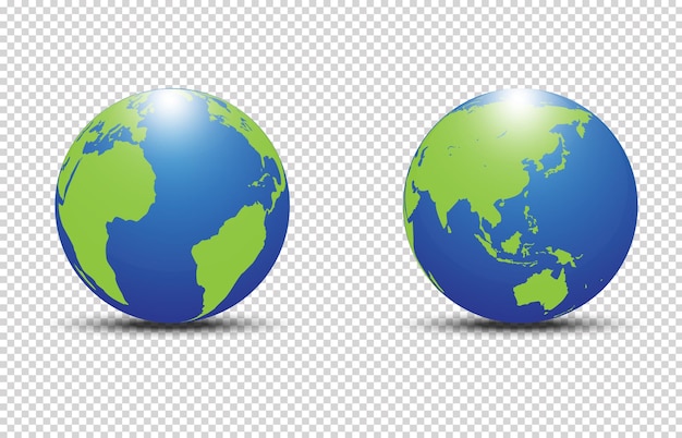 World map green isolated on transparent background Flat earth map template for website layouts background education annual report infographics travel worldwide earth geography political