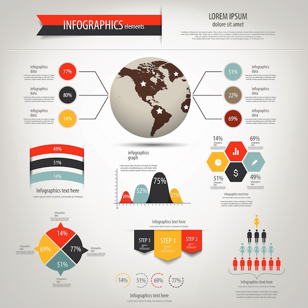 Карта мира и информационная графика