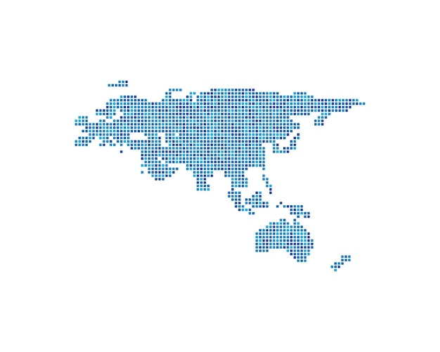 Vector world map vector illustration design