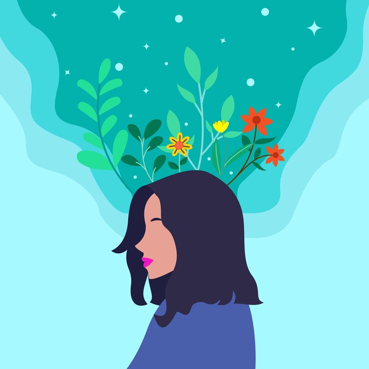 वेक्टर world mental health