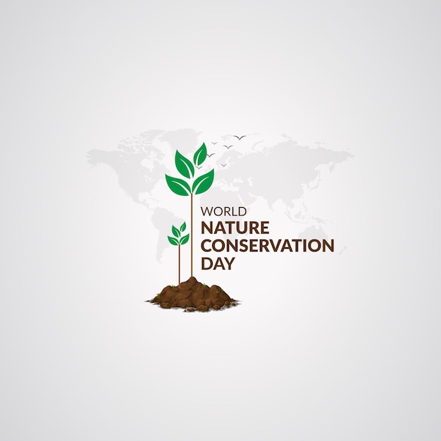 Всемирный день охраны природы хорош для празднования Всемирного дня охраны природы.