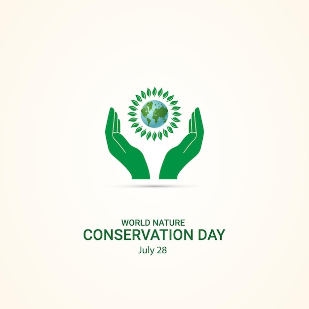 Giornata mondiale della conservazione della natura buona per la celebrazione della giornata mondiale della conservazione della natura.