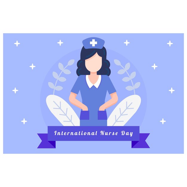 Vector world nurse day