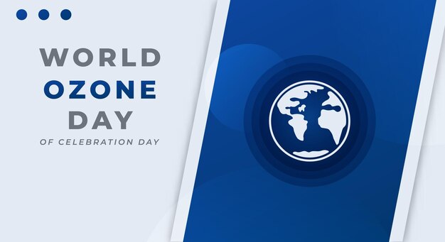 World Ozone Day Celebration Vector Design Illustration for Background Poster Banner Advertising