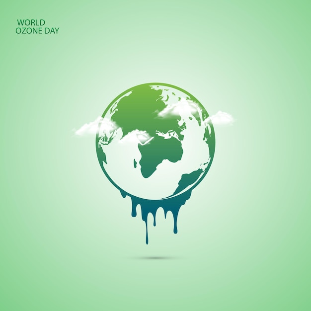 World Ozone Day creative concept