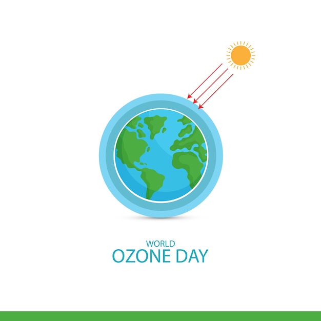 World Ozone Day creative concept