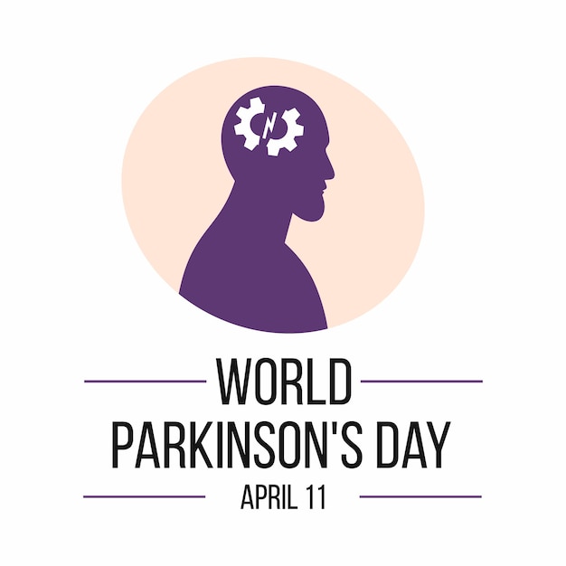 World Parkinson's Day April 11 Health and memory problems Banner