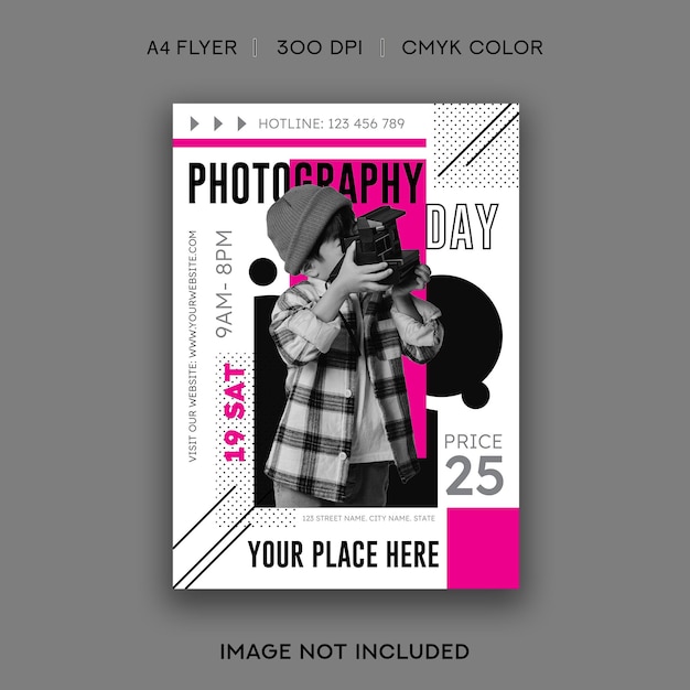 World Photography Day Flyer