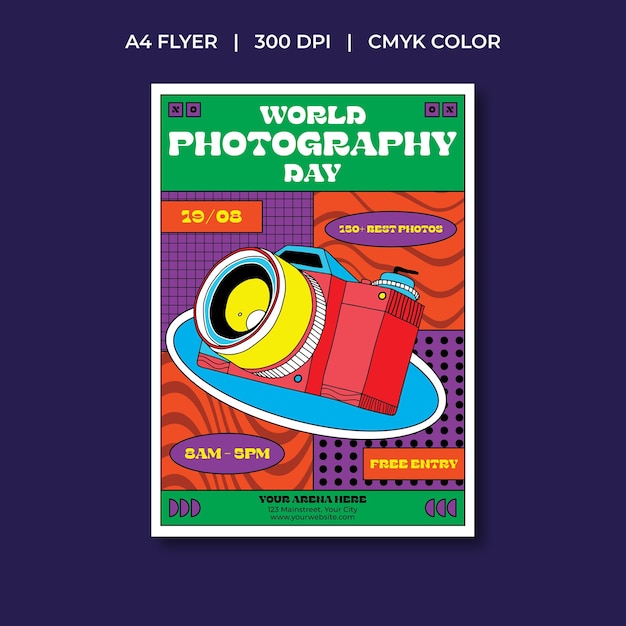 World Photography Day Flyer