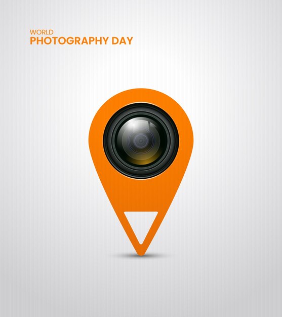 World Photography Day Photography day creative camera lance photographer Design for social media