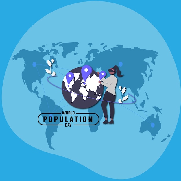 World population day design