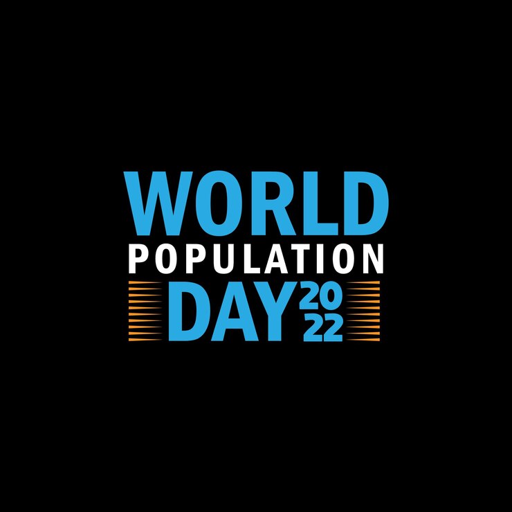 World population day t shirt design