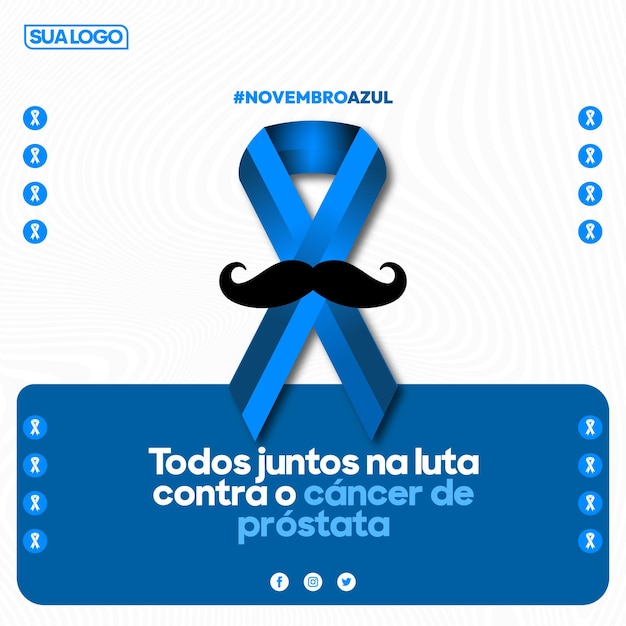 World Prostate Cancer Day template