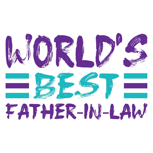 World's Best Father in Low Tshirt Design