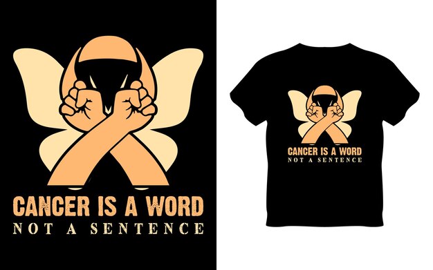 Дизайн футболки, посвященной Всемирному дню борьбы против рака