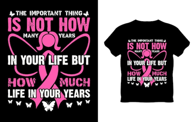 World's Cancer Day T-Shirt design