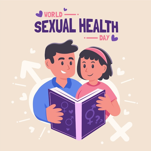 Vector world sexual health day illustration