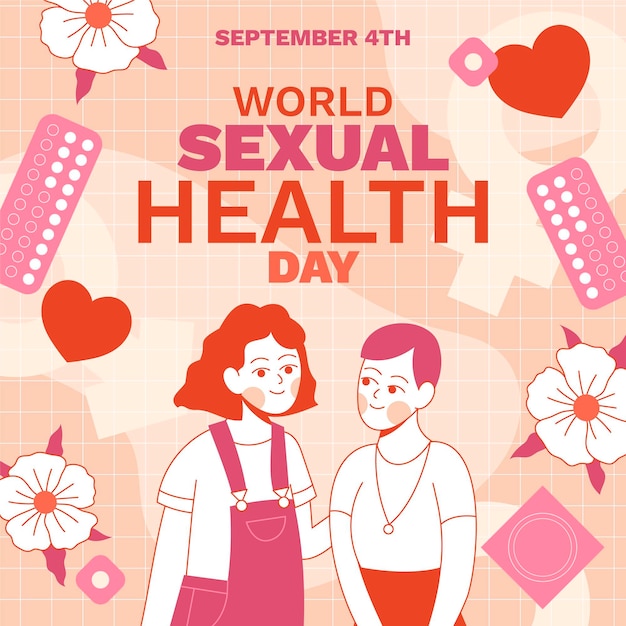 World sexual health day illustration