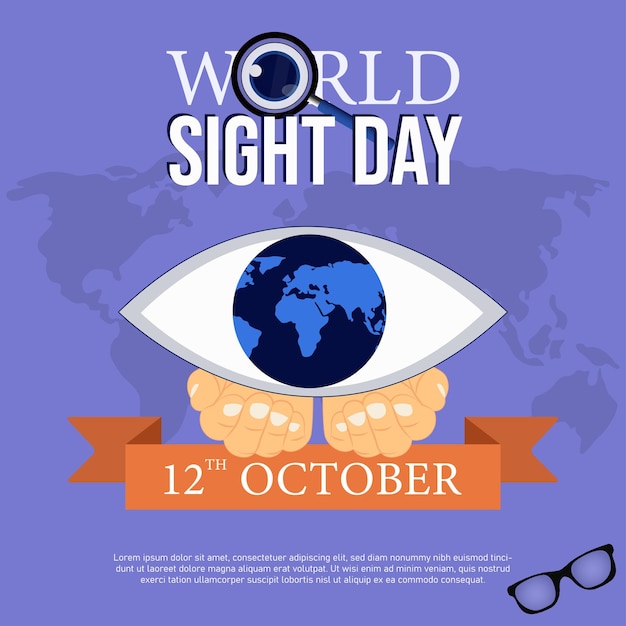 World Sight Day is een wereldwijde viering gewijd aan het vergroten van het bewustzijn over slechtziendheid