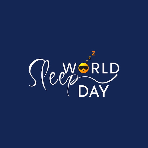 World sleep day social media post