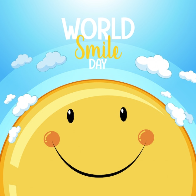 World smile day banner