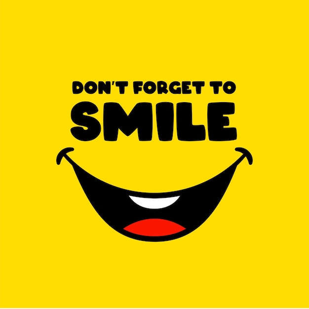 World smile day event background