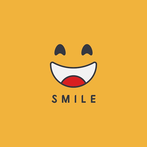 World smile day logo design