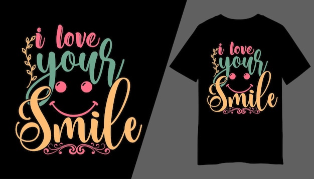 World Smile Day T-shirt ontwerp Wereld Smile Day SVG ontwerp