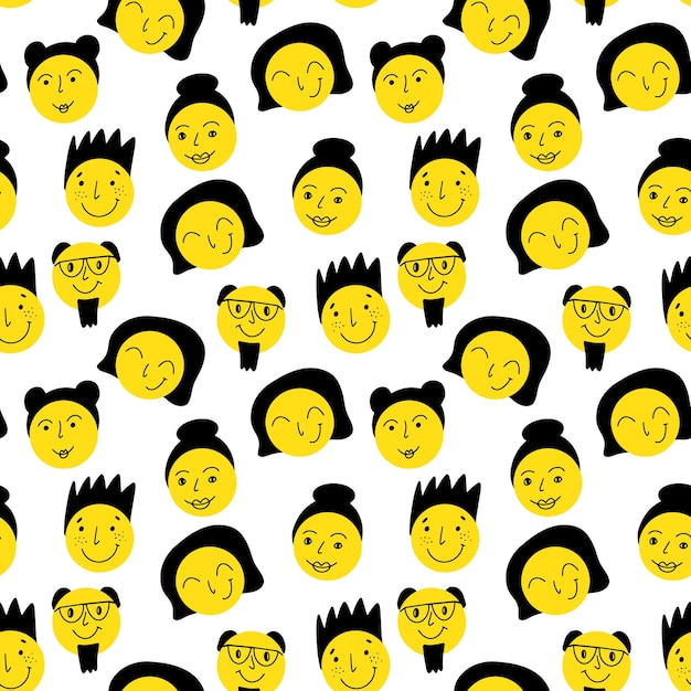 World smile day Vector Illustration in flat style