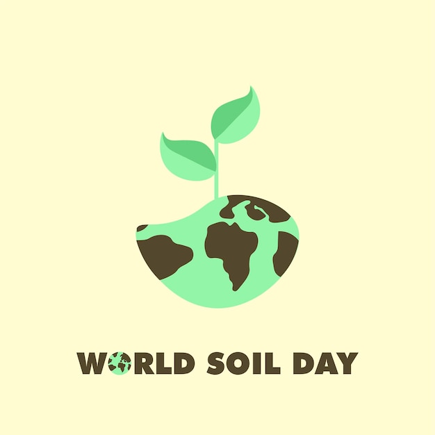 world Soil Day design banner concept. eco design world soil day