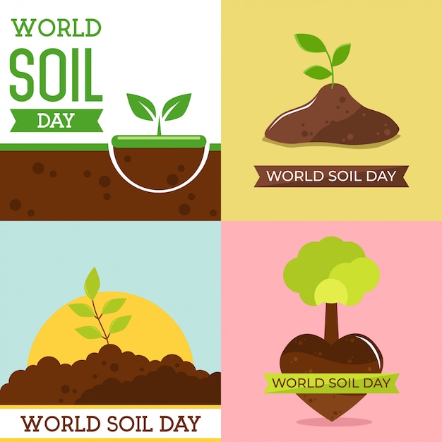 World Soil Day Design Vector Illustration