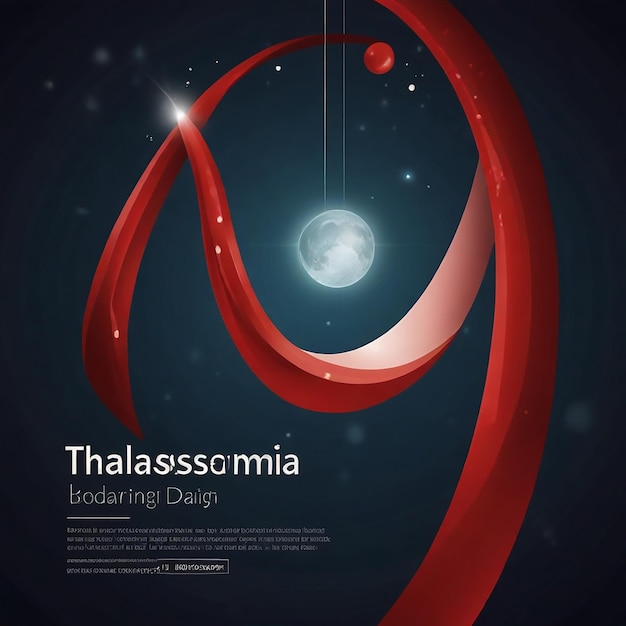 Vector world thalassemia day