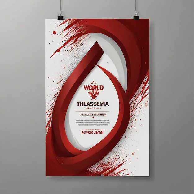 Vector world thalassemia day