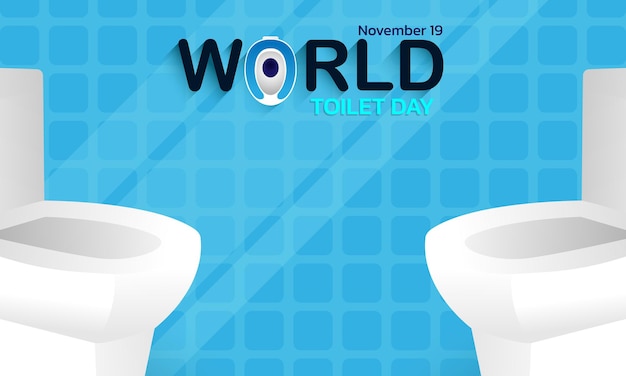 World toilet day Vector illustration of world toilet day