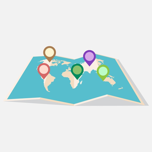 world travel map