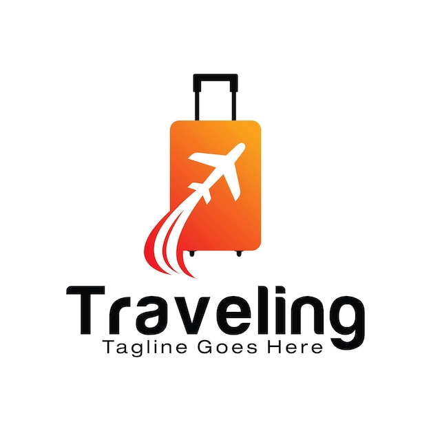 World Traveling logo design template