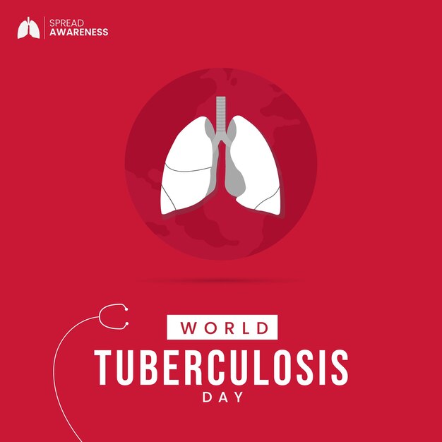 World tuberculosis day awareness about tuberculosis design